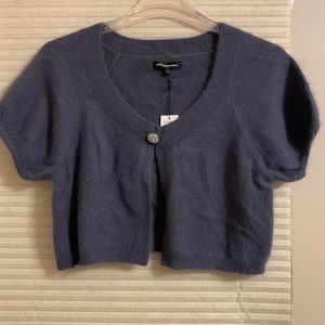 Express angora shrug